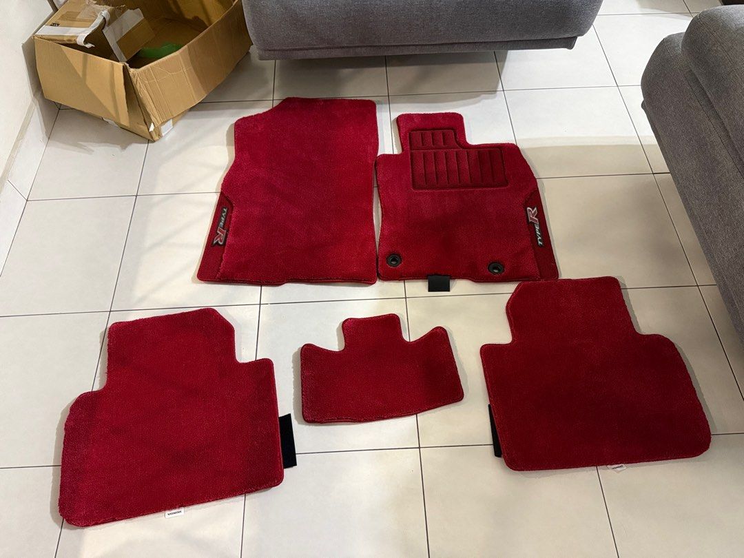 Fl5 Type R Carpets Original Honda Access Civic FL5 Type R Floor Mats/Carpets, Car ...