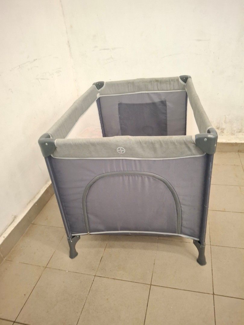 Otto travel Cot comfy baby (Category: Other Kids Furniture) located in Kuala Lumpur. Submitted by asraf3321 (Listing ID 1383564391, Image 2). Description: long cm 1100 Width cm 750 height cm 730.