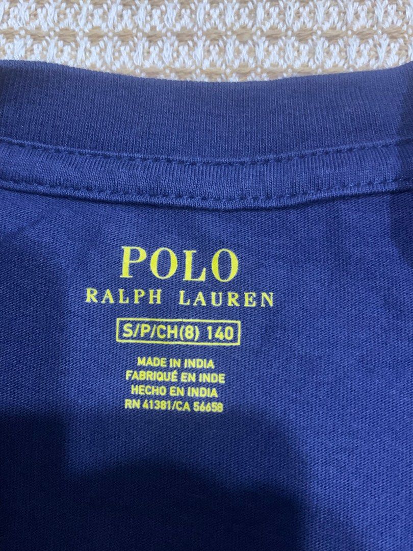 Ralph Lauren tshirt 8 years baby kids (Category: Babies & Kids Fashion) located in Bagan Serai. Submitted by brandedbabykids (Listing ID 1383649823, Image 2). Description: .