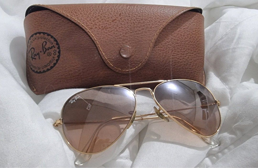 Rayban Aviator (Category: Everything Else Others) located in Quezon City. Submitted by cyee28 (Listing ID 1383572803, Image 3). Description: Original rayban aviator used only once.