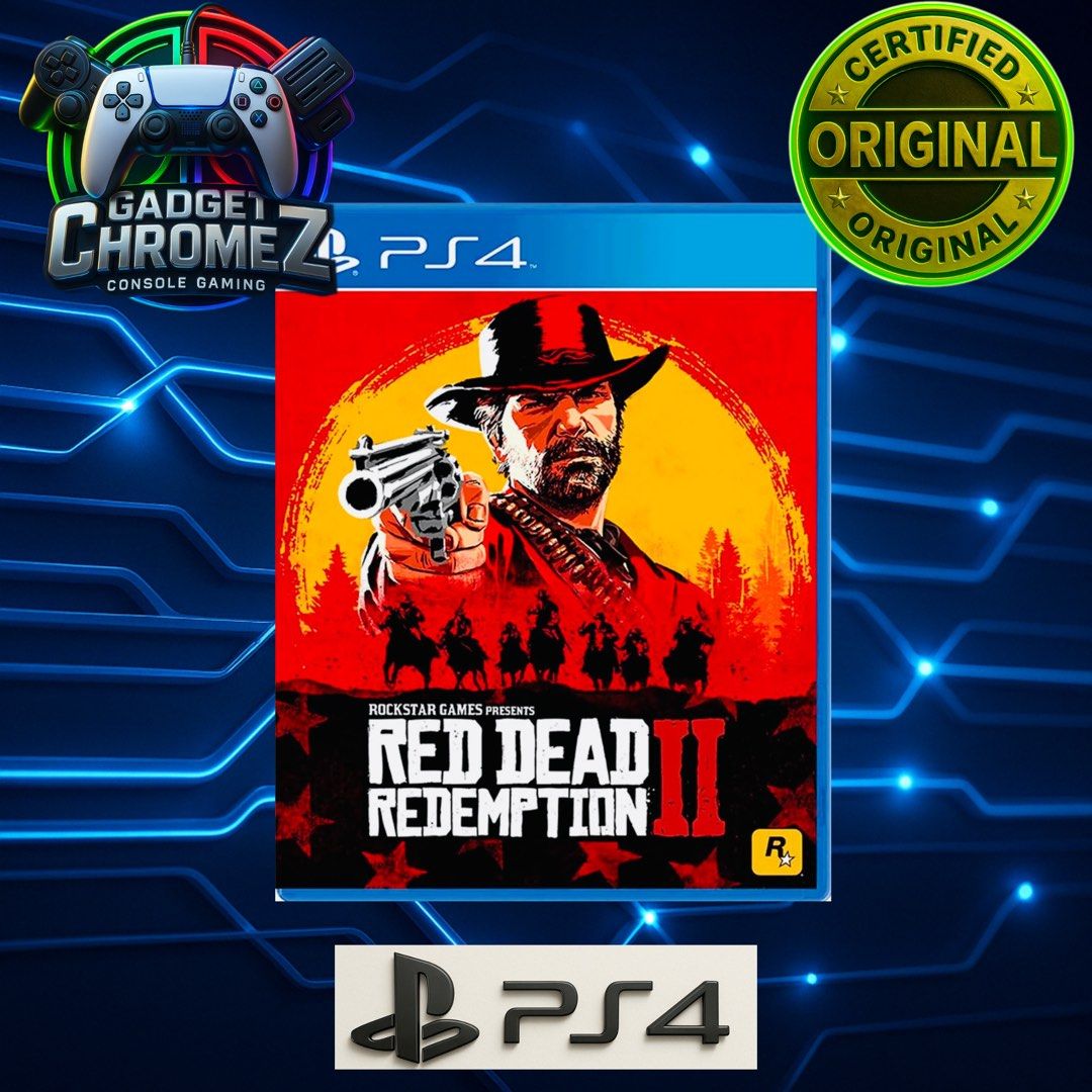 Red Dead Redemption 2 | PS4 Game | BRANDNEW (Category: PlayStation) located in San Jose del Monte. Submitted by gadget_chromez (Listing ID 1038182830, Image 1). Description: RED DEAD REDEMPTION 2 BRANDNEW / SEALED Physical Disc. Safely packed with 2 layers of thick bubble wrap for maximum protection upon shipping out..