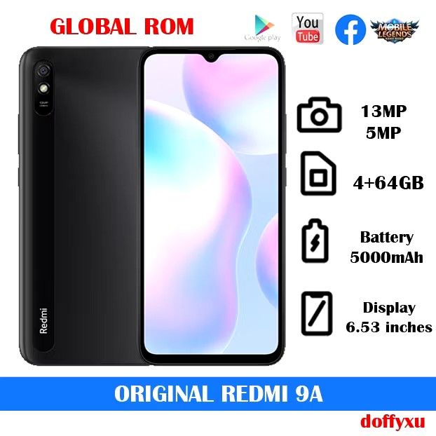 Redmi 9a (Category: Xiaomi) located in Caloocan City. Submitted by avlossoms.ph (Listing ID 1383625933, Image 3). Description: ✅ Good as extra phone ✅ Still working ✅ Affordable!.
