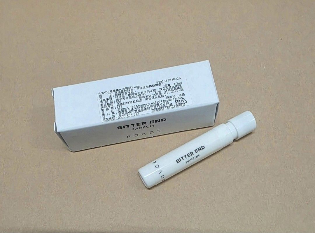 由 aylc9617 (刊登 ID 1383559772，圖片 2) 提交，位於 台中市 (Taichung) 的 全新ROADS 蕪盡曙光淡香精1.2ml/中文標 (類別：香水、體香劑)，說明：全新ROADS 蕪盡曙光淡香精1.2ml/中文標~實品拍攝/百貨公司專櫃帶回/效期2029-5。