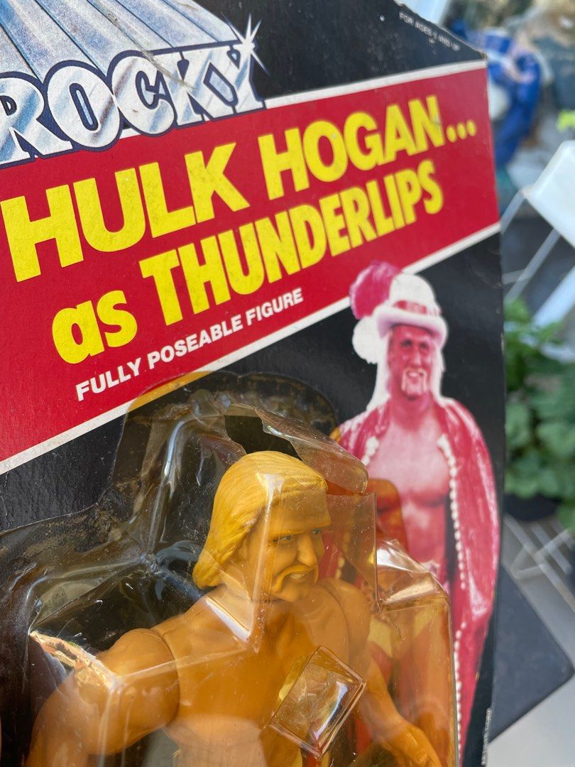 Thunderlips Robe Rocky Action Figure Hulk Hogan Thunderlips 1985 SUPER RARE, Toys ...