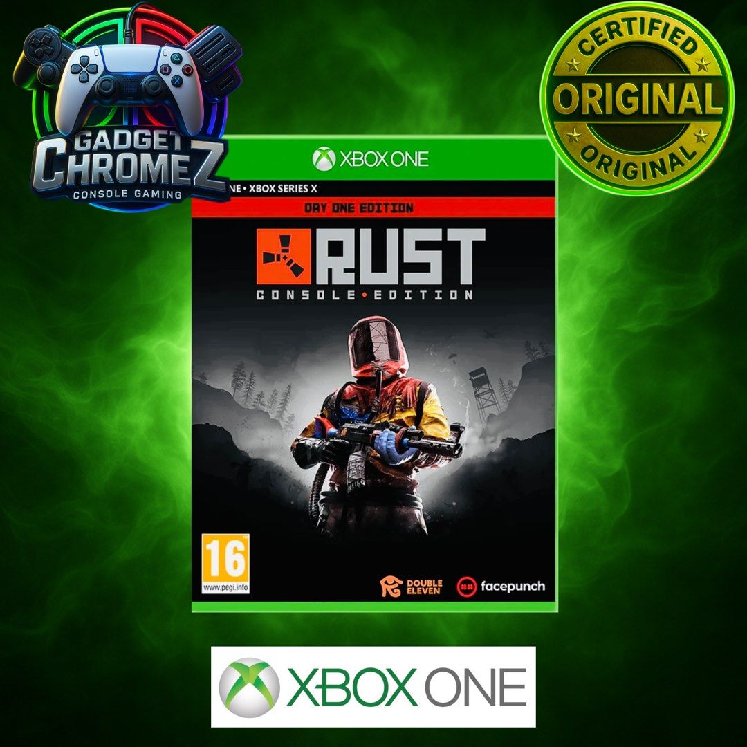 Rust Console Edition: Day One Edition | XBOX ONE Game | BRANDNEW (Category: Xbox) located in San Jose del Monte. Submitted by gadget_chromez (Listing ID 1335215508, Image 1). Description: RUST CONSOLE EDITION (DAY ONE EDITION) BRANDNEW / SEALED Physical Disc. Safely packed with 2 layers of thick bubble wrap for maximum protection upon shipping out..