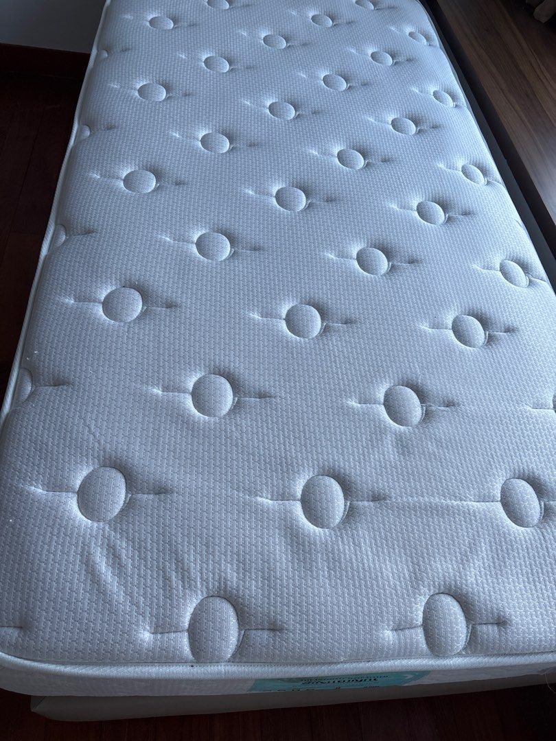 Single Bed with Mattress65075094961027112
