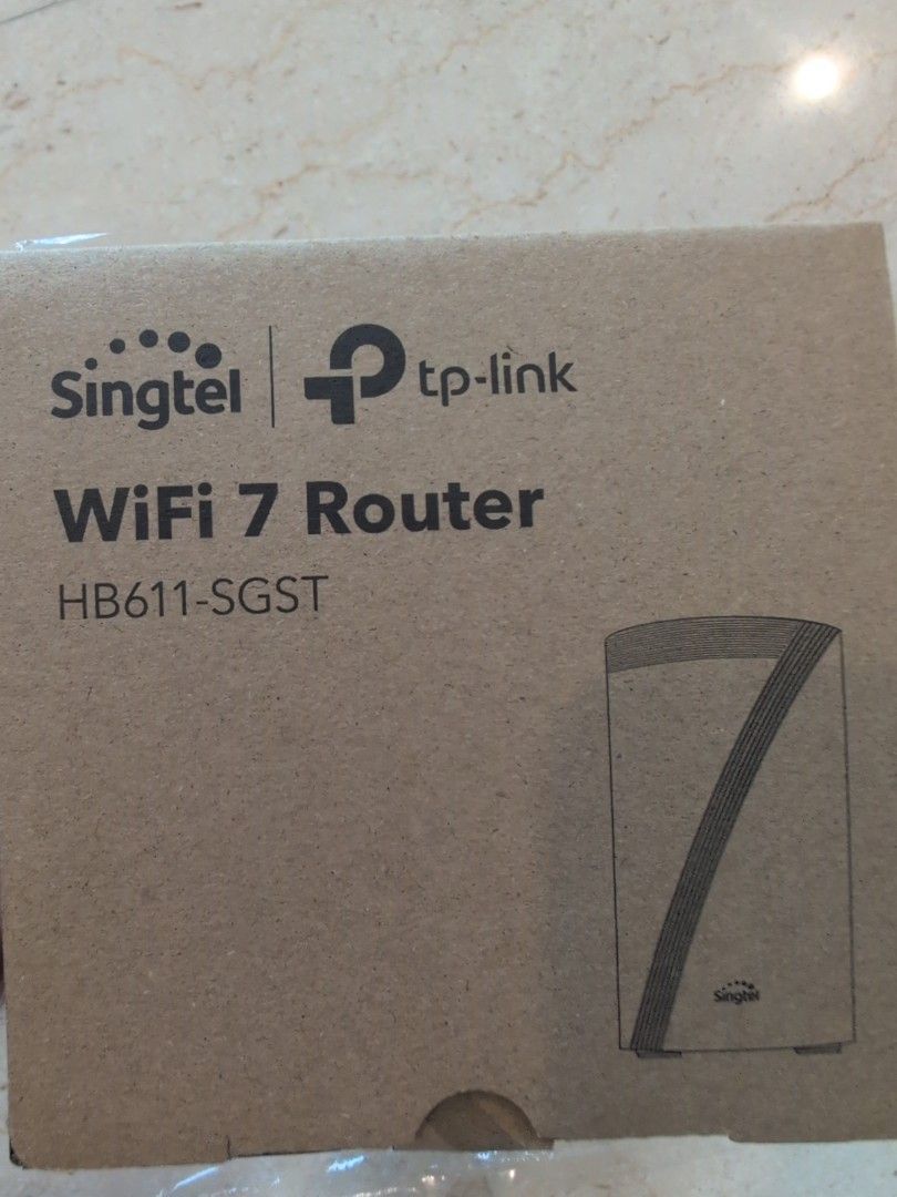 Singtel Wifi 7 TP-Link mesh router