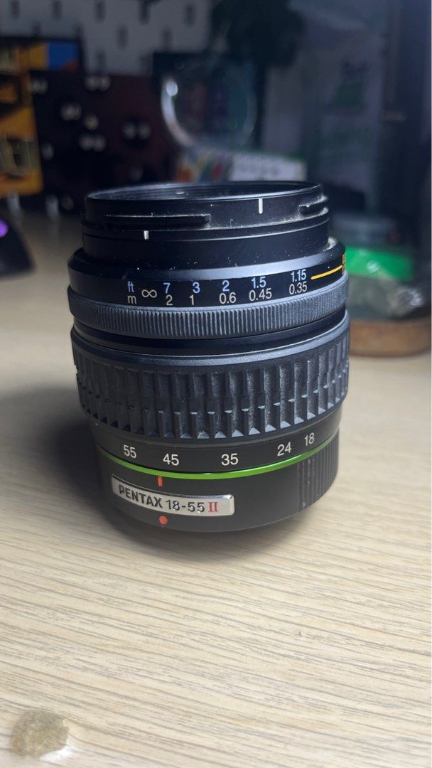 SMC Pentax DA 18-55 II (Category: Lens & Kits) located in Quezon City. Submitted by fredrichcustodio (Listing ID 1383561810, Image 3). Description: SMC Pentax DA 18-55mm f3.5-5.6 AL II Rfs: Not compatible for my film slr needs.