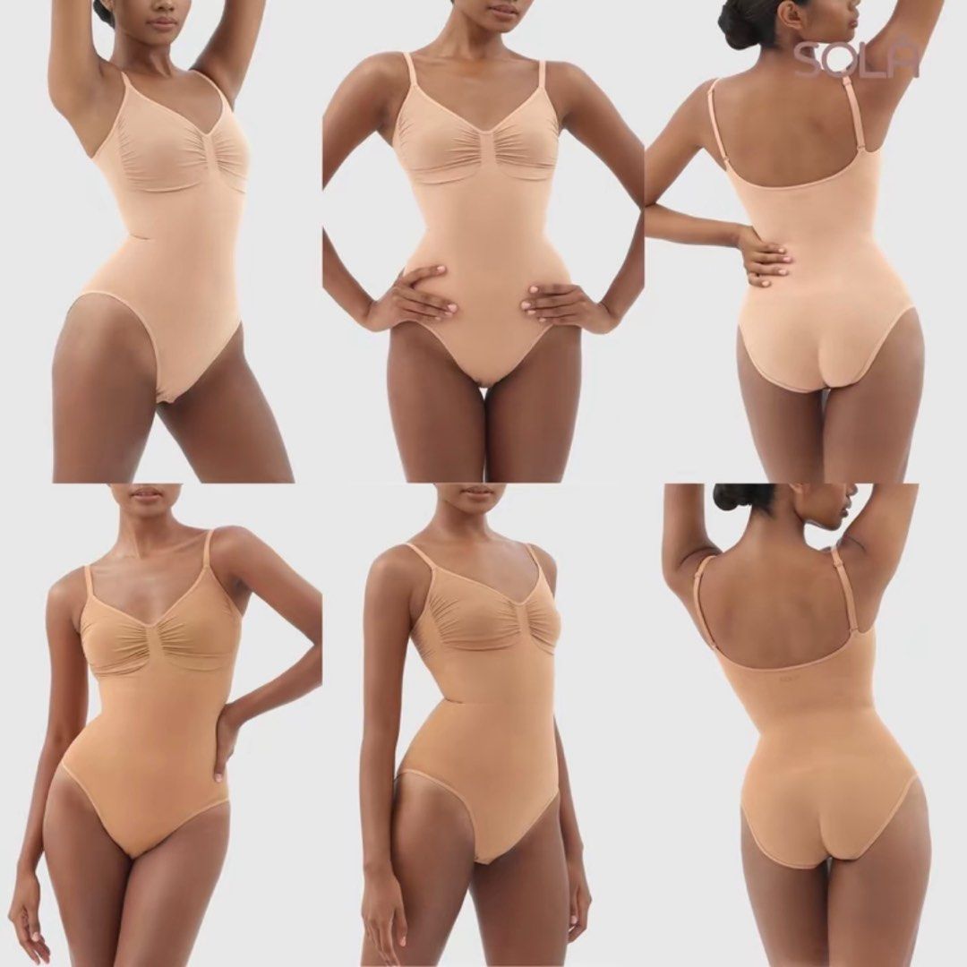Sola Sculpting Classic Bodysuit (Category: Undergarments & Loungewear) located in Cabanatuan. Submitted by yusitems (Listing ID 1383601764, Image 1). Description: Size: Small (sand color) Bust: 31.5” to 33.5” Waist: 24” to 26” Hips: 34” to 36.5” Rfs: doesn’t suits me 📦 Shipping via J&T starts at ₱54.