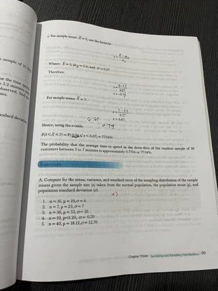 Statistics and Probability: A modern approach to new generation (Category: Textbooks) located in Caloocan City. Submitted by mieldlsryes_ (Listing ID 1383512968, Image 2). Description: ☑️ Secondhand but like new ☑️ Minor flaws such as dents in the cover page and few annotations in some page ☑️ price is still negotiable Mode of Payment: Gcash or Bank Transfer Mode of Delivery: Lalamove (delivery fee shouldered by buyer).