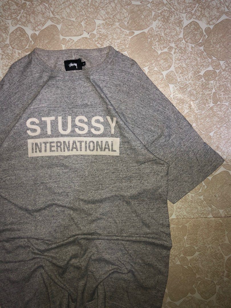 Stussy International (Category: Formal Shirts) located in Puerto Princesa. Submitted by vanjagmis (Listing ID 1383504180, Image 3). Description: Stussy International Tee ♻️SIZE: XL-xxl ♻️DIMENSION: 22.5 x 32.5 ♻️CONDITION: Good ♻️ISSUE: Crackprints Check last pic 💸MINE: 450 Freeshipping 🚨No return and exchange. 🚨Check all the details and pics before purchasing the item. 🚨Color may vary due to lighting. 🚨Manage your expectations since all ite