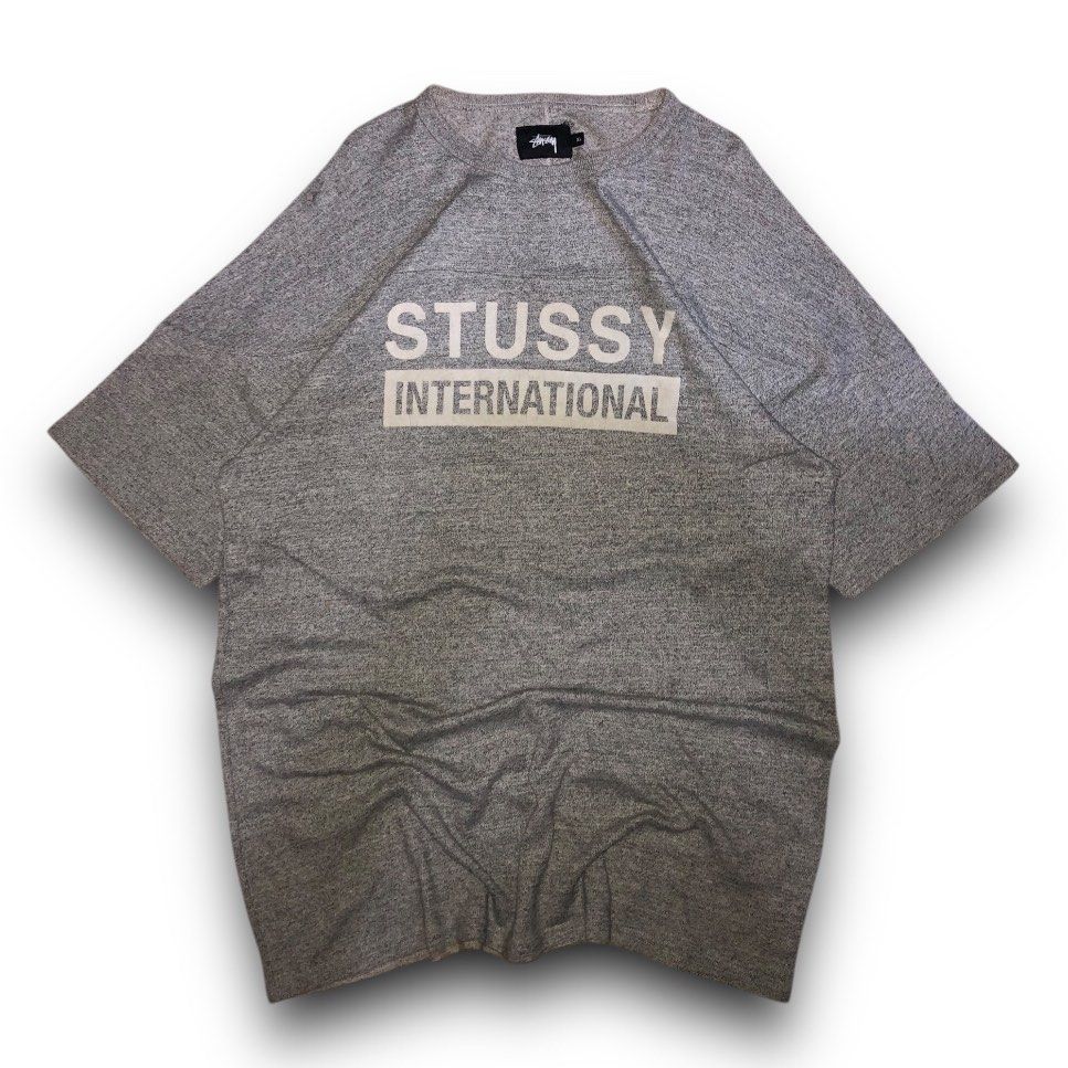 Stussy International (Category: Formal Shirts) located in Puerto Princesa. Submitted by vanjagmis (Listing ID 1383504180, Image 1). Description: Stussy International Tee ♻️SIZE: XL-xxl ♻️DIMENSION: 22.5 x 32.5 ♻️CONDITION: Good ♻️ISSUE: Crackprints Check last pic 💸MINE: 450 Freeshipping 🚨No return and exchange. 🚨Check all the details and pics before purchasing the item. 🚨Color may vary due to lighting. 🚨Manage your expectations since all ite