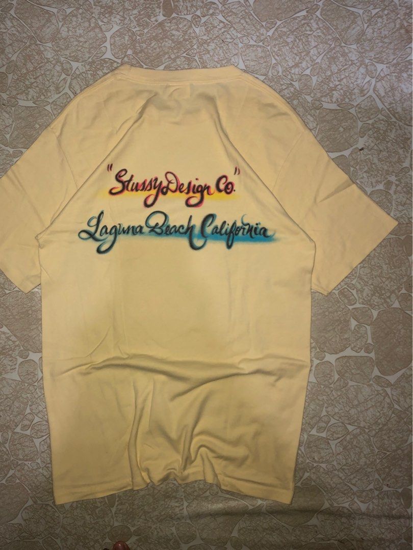 Stussy Laguna Beach (Category: Formal Shirts) located in Puerto Princesa. Submitted by vanjagmis (Listing ID 1383504874, Image 3). Description: Stussy Laguna Beach Tee ♻️SIZE: Medium ♻️DIMENSION: 18 x 28 ♻️CONDITION: Excellent ♻️ISSUE: None 💸MINE: 550 Free Shipping 🚨No return and exchange. 🚨Check all the details and pics before purchasing the item. 🚨Color may vary due to lighting. 🚨Manage your expectations since all items are thrifted. 🚨All