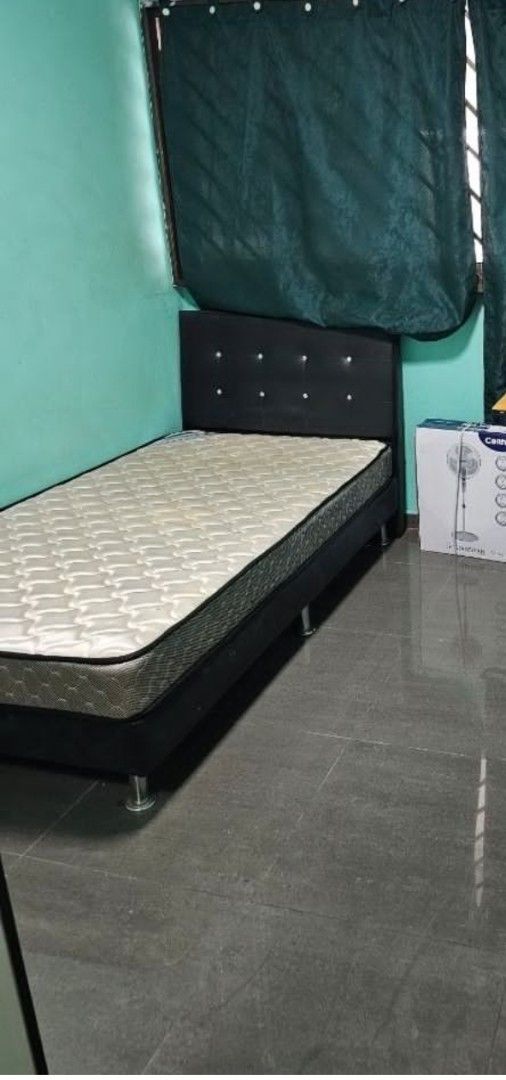 Super Single Bed Frame with Mattress