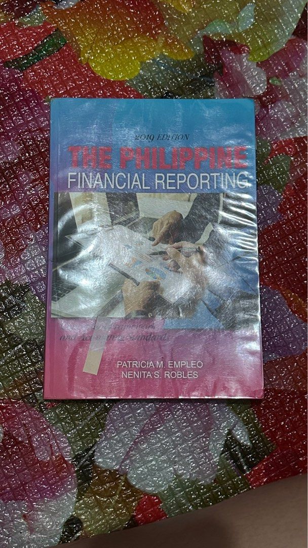 The Philippine Financial Reporting by Empleo & Robles (Category: Textbooks) located in Manila. Submitted by ivekty (Listing ID 1383475228, Image 2). Description: — best for 1st year accounting student — for CFAS — Well-used, has annotations and answer to SOME chapter tests message for more pocs.