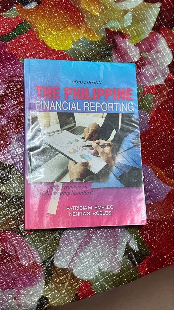 The Philippine Financial Reporting by Empleo & Robles (Category: Textbooks) located in Manila. Submitted by ivekty (Listing ID 1383475228, Image 1). Description: — best for 1st year accounting student — for CFAS — Well-used, has annotations and answer to SOME chapter tests message for more pocs.