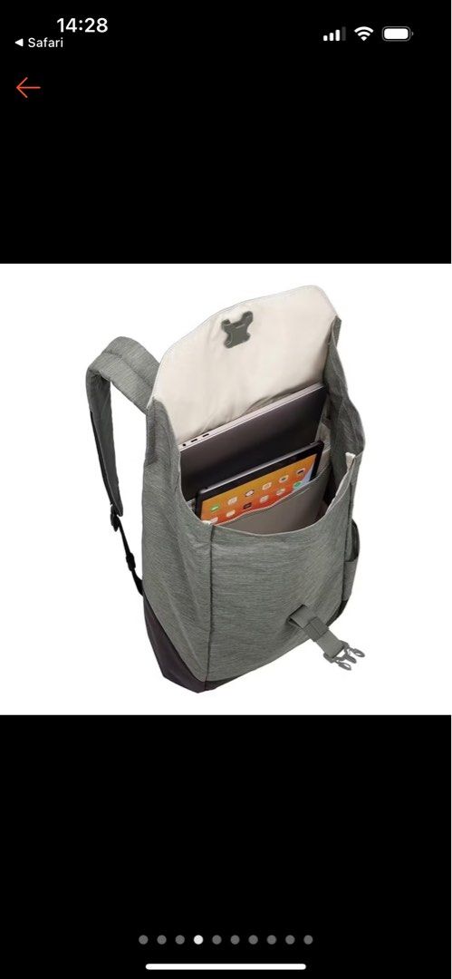 Thule Lithos Backpack - Green65075092103299112