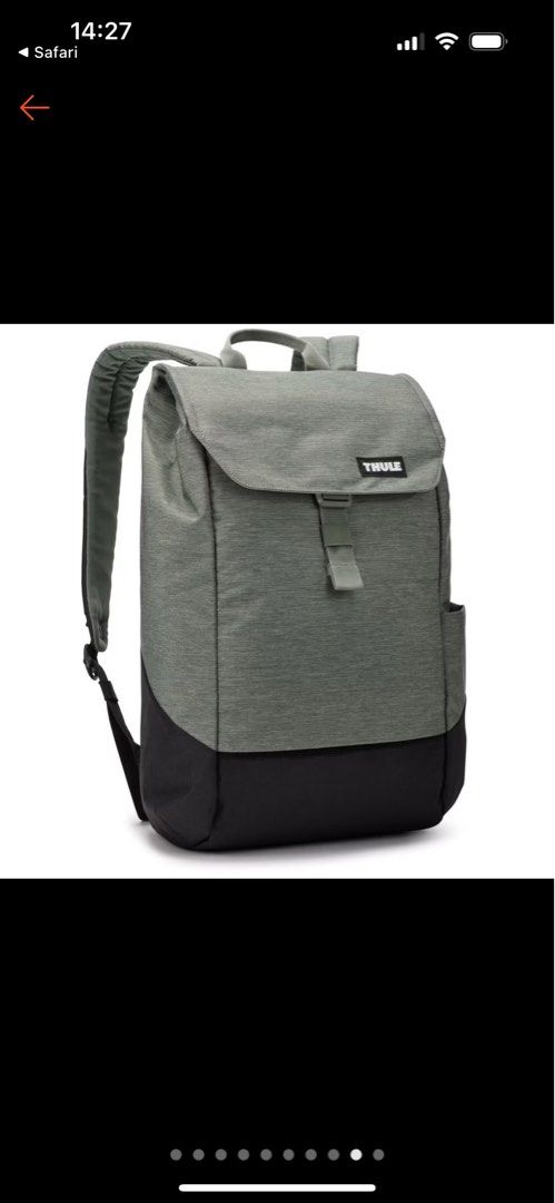 Thule Lithos Backpack - Green65075092103299110