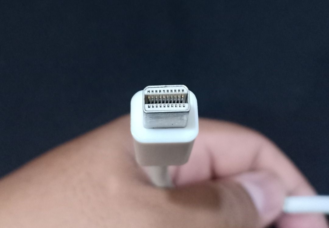 Thunderbolt Mini DisplayPort DP MiniDP to VGA Adapter Active Converter (Category: Cables & Adaptors) located in Quezon City. Submitted by matet07 (Listing ID 1383478053, Image 2). Description: Thunderbolt Mini DisplayPort DP MiniDP to VGA Adapter Active Converter Mini DisplayPort(male)-input VGA(female)-output -250 each -200 wholesale(6pcs. and above) -compatible with macbook and imac -with 1 week warranty -accept for shipping via GRAB, SPEEDY/BO