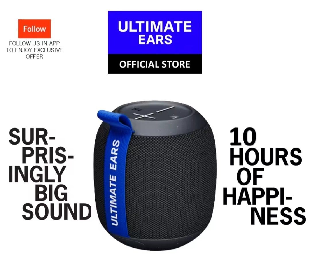 Ultimate Ears Wonderboom Play Bluetooth Speaker632133535609621112