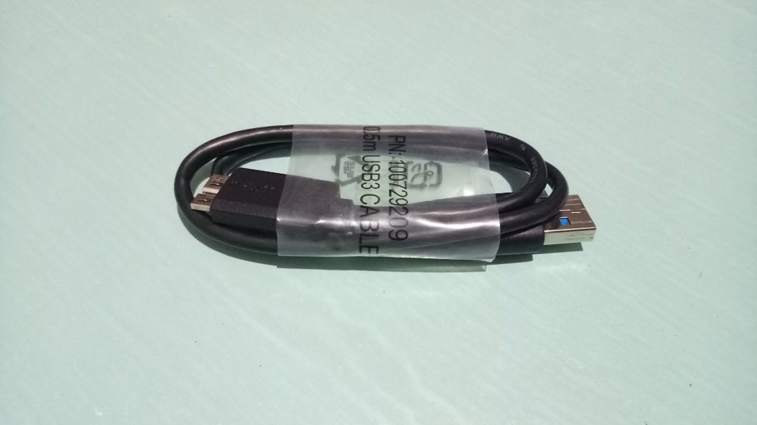 USB3.0 USB 3.0 Cord Cable for External HDD Hard Disk Drive (Category: Cables & Adaptors) located in Quezon City. Submitted by matet07 (Listing ID 1383475498, Image 2). Description: USB3.0 USB 3.0 Cord Cable for External HDD Hard Disk Drive -makapal -galing seagate external drive -usb 3.0 -original/authentic -with 1 week warranty -accept for shipping via GRAB, SPEEDY/BORZO and LALAMOVE COD(buyer's expense) -COMPATIBILITY IS BUYER'S RESPONSIBILITY.