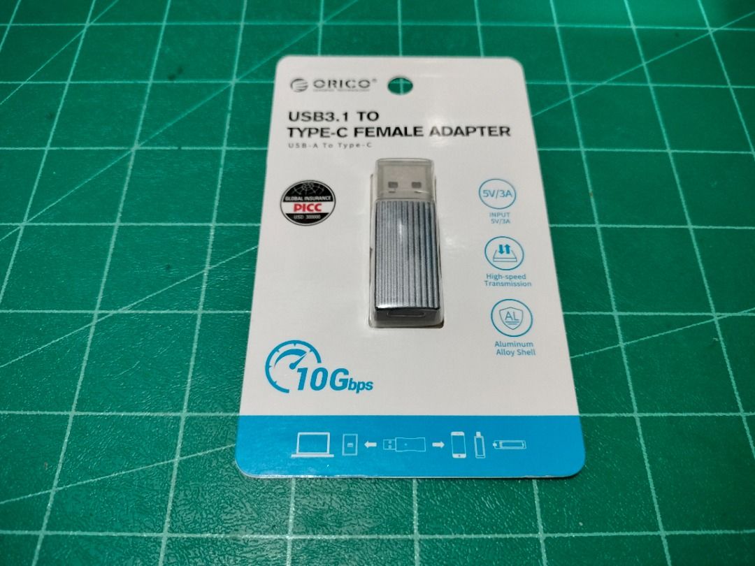 USB3.1 USB 3.1 to USB Type C Adapter Converter (Category: Cables & Adaptors) located in Quezon City. Submitted by matet07 (Listing ID 1383477178, Image 1). Description: USB 3.1(male) USB Type C(female) -300 each -250 wholesale(6pcs. and above) -orico brand -with 1 week warranty -accept for shipping via GRAB and LALAMOVE COD(buyer's expense) -accept GCASH and PAYMAYA payment -COMPATIBILITY IS BUYER'S RESPONSIBILITY.
