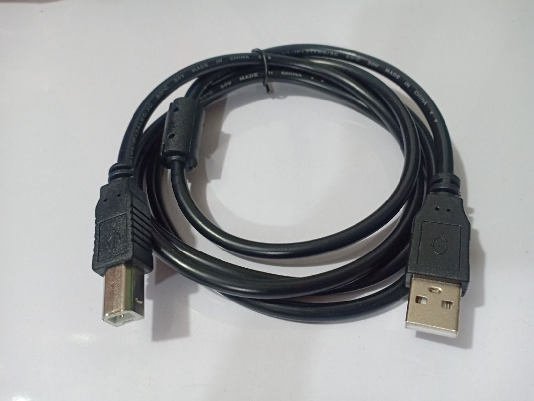 USB Type B to USB Data Printer Cord Cable - Black 1.5m 3m 5m 10m (Category: Cables & Adaptors) located in Quezon City. Submitted by matet07 (Listing ID 1383475029, Image 1). Description: USB Type B to USB Data Printer Cord Cable - Black 1.5m 3m 5m 10m -1.5m for 200 -3m for 250 -5m for 300 -10m for 400 -may less if wholesale(6pcs. and above) -usb type b -with 1 week warranty -accept shipping via GRAB and LALAMOVE COD(buyer's expense) -accept GCASH