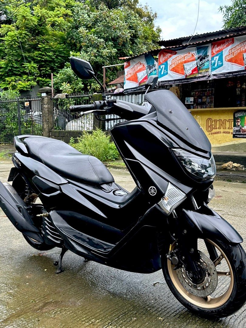YAMAHA NMAX V1 155 2020 (Category: Motorbikes for Sale) located in San Mateo. Submitted by pareng_cj01 (Listing ID 1383555241, Image 2). Description: FOR SALE NMAX V1 155 2020 Newly registered 28k legit odo Kakarehistro lang this july Complete original OR CR 2 Updated ID's with 3 signatures Ready to transfer ownership Open deed of sale (3 copies) New change oil New gear oil New coolant New breakpads ALL STOCK engine Virgin wirings all stock Never