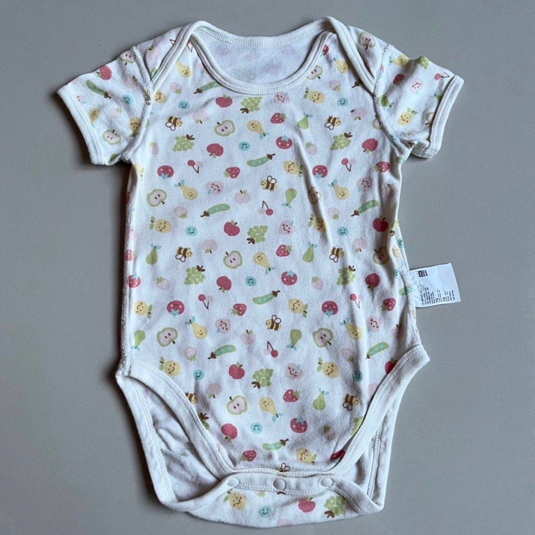 9mo) Uniqlo Jumper Bayi Bodysuit Baby Jumper, Bayi Anak, Baju