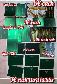 所有勞力士原裝小冊子出售64244795941379110