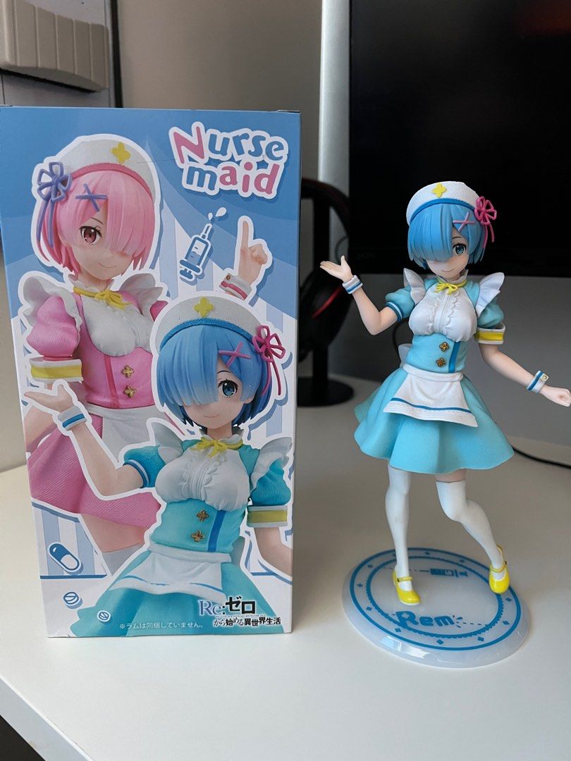 Assorted Anime Figurines (Category: Toys & Games) located in Singapore. Submitted by rin556 (Listing ID 1378403506, Image 2). Description: 2nd Hand Figurines for Sale - All in good condition - Comes with original box and authenticity stamp Prices - Nurse Rem: $15 - Kimono Rem: $15 - Wedding Dress Yotsuba: $25 - Vanilla Yotsuba: $20 - Only Cash Accepted - Meet up loc can be negotiated .