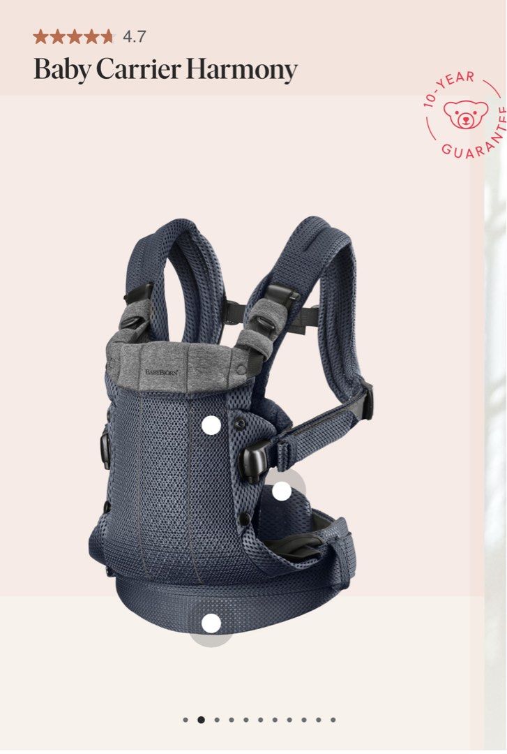BABYBJÖRN Baby Carrier Harmony ネイビー BabyBjörn Baby