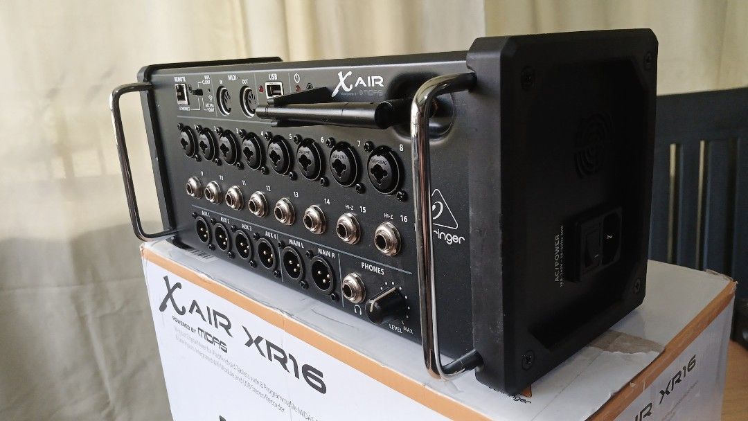 Behringer XR16 (Category: Other Audio Equipment) located in Angeles City. Submitted by pamdiel003 (Listing ID 1378354182, Image 2). Description: brandnew behringer xr16 for sale 35,000 location: Friendship hiway Angeles City pampanga.