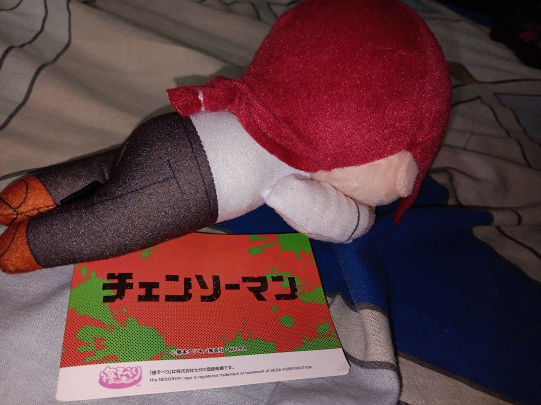 CHAINSAW Makima Plush Charm (Category: Plushies & Soft Toys) located in Floridablanca. Submitted by cuddlpals (Listing ID 1378472829, Image 3). Description: 🌸WELCOME TO CUDDLE'N PALS🌸 💛MOST OF ALL OUR PLUSHIES ARE PRELOVED BUT WILL BE CLEANED AND WASHED TO LOOK BRAND NEW💛 💚ABOUT THE ITEM💚 - 4X7 INCHES - BNEW NO FLAWS ❤️MODE OF PAYMENT❤️ - GCASH 💙MODE OF DELIVERY💙 -JNT -FLASH -LBC 💝FOR MORE INQUIRIES FEEL FREE TO MESSAGE US THANK YOU 😊 �