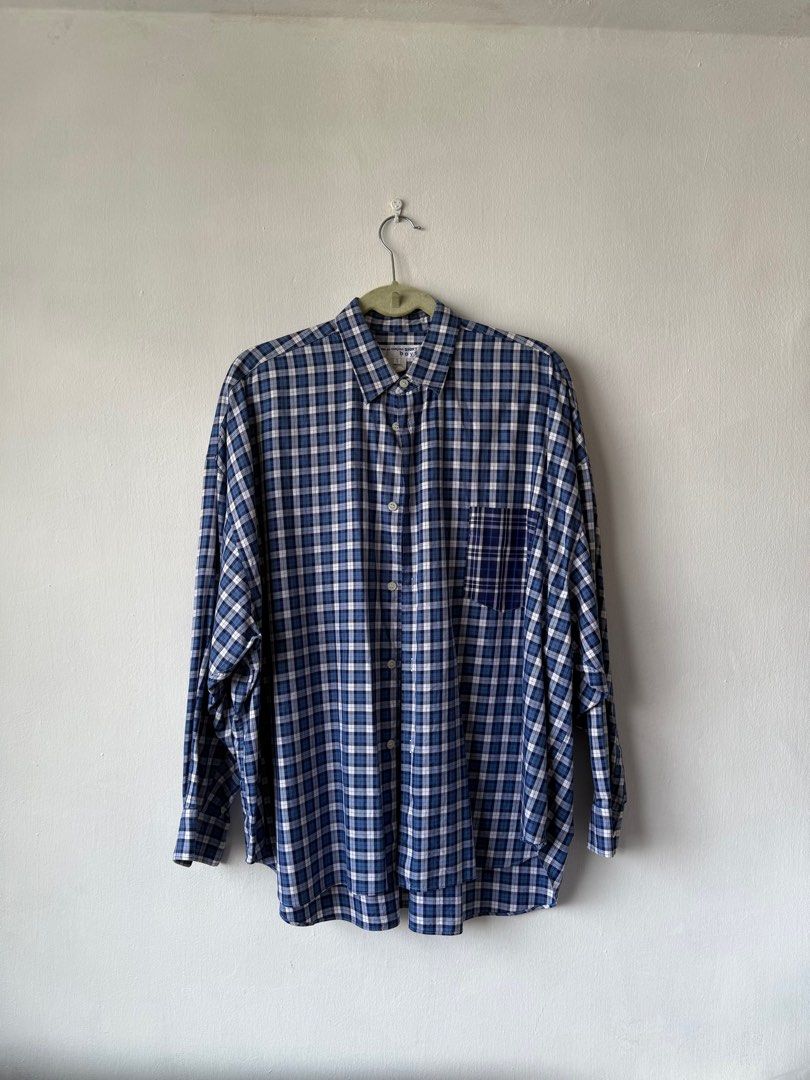 Comme des Garcons Shirt Boys Checker Shirt - Size S (Category: Shirts) located in Singapore. Submitted by kanesahsy (Listing ID 1378455270, Image 1). Description: Size stated S but fits M-L follow @kane.used for more.