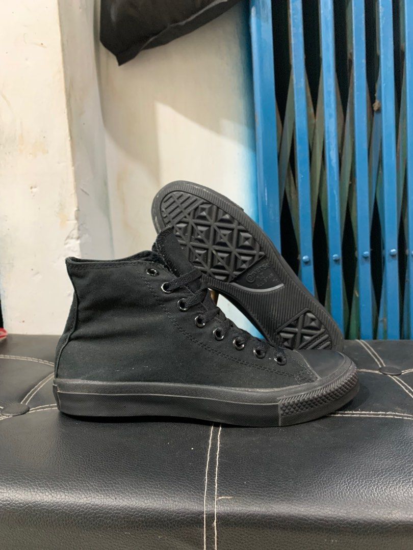 Converse chuck taylor all star classic basic mono black high 2015 size 41  (26cm)