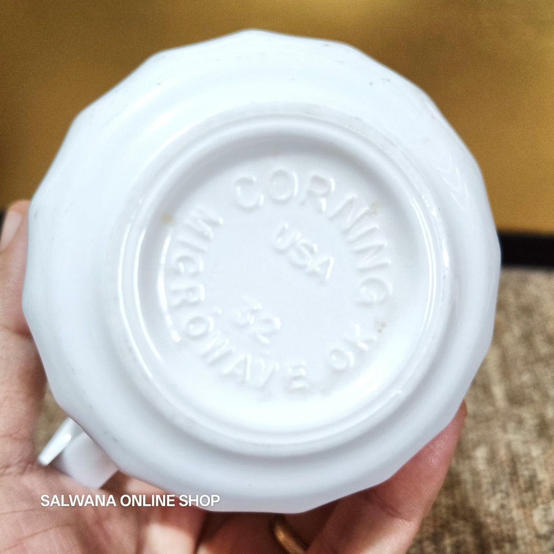 CORNINGWARE BLUE FLEUR MICROWAVABLE MUG 250ML • JAPAN SURPLUS (Category: Coffee & Tea Tableware) located in Mabalacat. Submitted by salwanaonlineshop (Listing ID 1378437665, Image 2). Description: CORNINGWARE BLUE FLEUR MICROWAVABLE MUG 250ML • JAPAN SURPLUS 🇯🇵 Sold per piece 🇯🇵 Microwave safe 🇯🇵 Oven, Dishwasher Safe 🇯🇵 No issue 🇯🇵 Japan Source (Surplus) 🇯🇵 ₱550 EACH 🛒 Follow us on S.H.O.P.E.E and L.A.Z.A.D.A at SALWANA ONLINE SHOP 