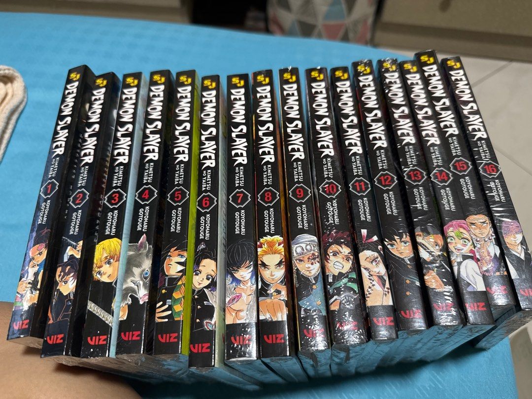 Demon Slayer Manga Comic Volume 1-16 (Category: Comics & Manga) located in Singapore. Submitted by gohyongqi (Listing ID 1378453476, Image 1). Description: Brand new unwrap. $10 each. .