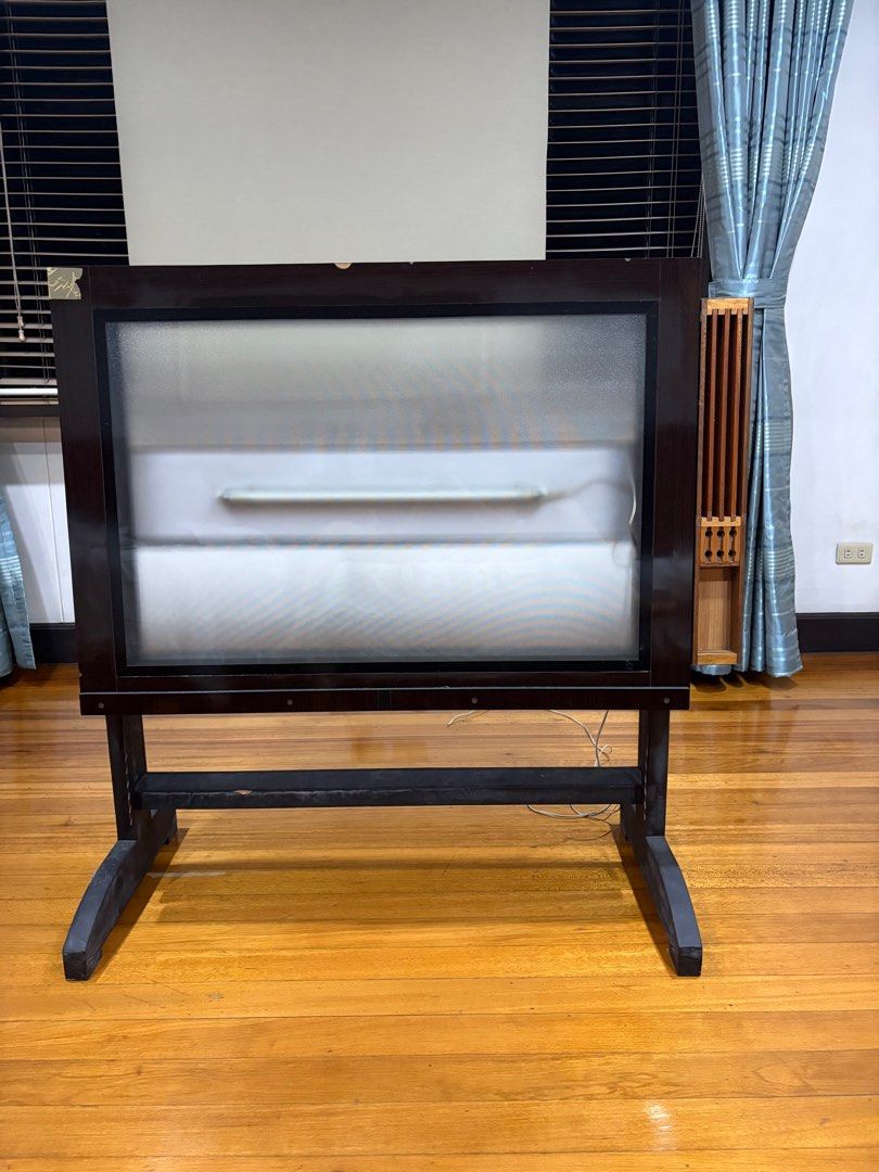 DRAFTING TABLE with light for Architecture (Category: Tables & Sets) located in San Juan City. Submitted by artfilmore (Listing ID 1378482651, Image 3). Description: Good for architecture Drafting With light and switch With stationary holder 6 adjustable heights Foldable flat for easier storage .