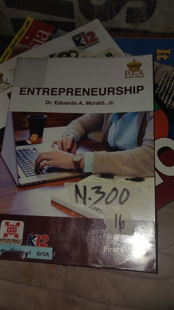 ENTREPRENEURSHIP FISRT EDITION (Category: Textbooks) located in Manila. Submitted by marcas022798212 (Listing ID 1378460358, Image 1). Description: ENTREPRENEURSHIP FISRT EDITION.