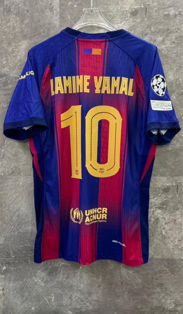 メ*コ様 Nike FC Barcelona Lamine Yamal 10 FC Barcelona Jersey - Lamine Yamal #10, Men's Fashion, Activewear