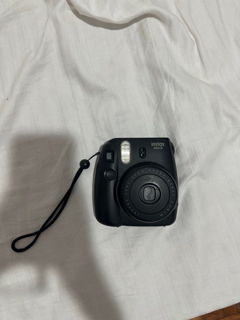 [FUJIFILM] Instant Camera Instax Mini 8 Black (Category: Cameras) located in Manila. Submitted by abcdeclutter__ (Listing ID 1378472319, Image 1). Description: .