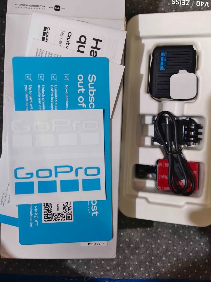 Go Pro Hero 4K Brand New (Category: Video Cameras) located in Pasig City. Submitted by ryanalpert (Listing ID 1378375713, Image 2). Description: Go Pro Hero 4K Brand New Just opened to take a picture Price 8.5k Cainta Area.