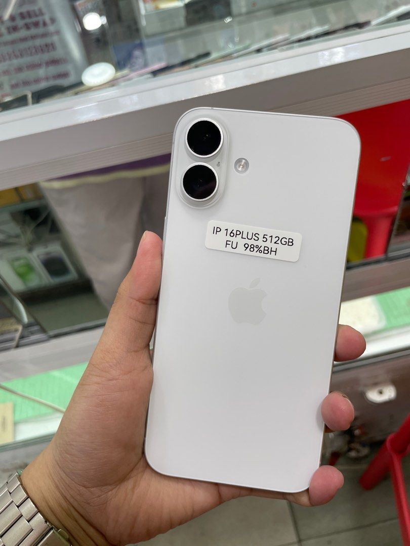 iPhone 16 Plus 512GB Factory Unlock No Issue Secondhand (Category: iPhone 16 Series) located in Pasig City. Submitted by FarAndRayShop (Listing ID 1378392679, Image 1). Description: OPEN FOR SWAP/SELLING/BUYING (RFS: Buy and Sell) Price: 51,499 iPhone 16 Plus 512GB •Factory Unlock •NO HIDDEN ISSUES •TEST TO SAWA •Authentic Phone Physical store in Greenhills Shopping Center XC-07 Stall Number Look For Rayray Or Anika NO CASH INSTALLMENT We are ope