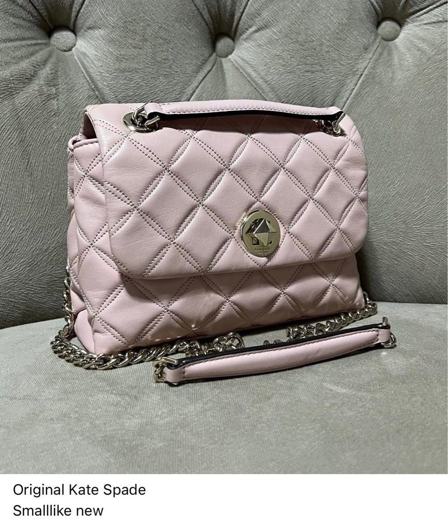 Kate spade (Category: Luxury Bags & Wallets) located in Quezon City. Submitted by barbie.mom (Listing ID 1378451800, Image 1). Description: Like new di na nagagamit pm for more photo. Small size .