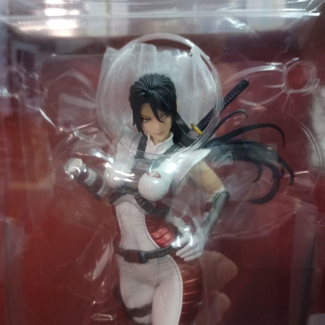 Kotobokiya Bishoujo Snake Eyes (Category: Figurines & Statues) located in Calumpit. Submitted by _hppy (Listing ID 1378519340, Image 2). Description: Kotobukiya G.I. Joe Dawn Moreno (Snake Eyes II) Limited Edition Bishoujo Statue. 1/7 scale pre-painted figure Dawn Moreno, a G.I. Joe Snake Eyes II. ✨️Condition: MISB box condition 9.5/10 🗳️MOD LBC COP/ Lalamove 💰MOP Gcash/Bank transfer Unionbank 📍Location Calumpit, Bulacan Php5500.