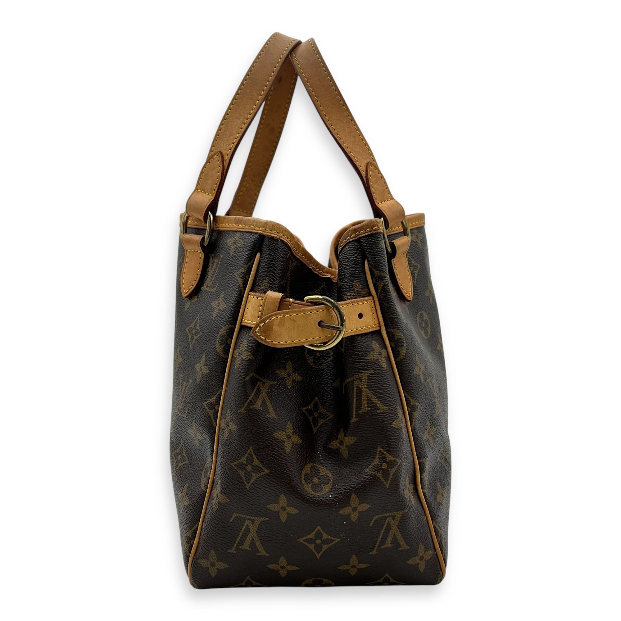 Louis Vuitton Batignolles Top Handle Bag Brown in Monogram Coated Canvas, Gold hardware (Category: Bags & Wallets) located in Singapore. Submitted by carousellluxury (Listing ID 1378413003, Image 3). Description: SKU C2507-006978DT Material Monogram Coated Canvas Color Brown Hardware Gold Strap Not IncludedDimension (L)24cm x (H)22cm x (W)15cm Accessories Dust Bag, Series VI0056 Circa Est 2006 Microchipped FALSE PS: Available for Private-Viewing,
