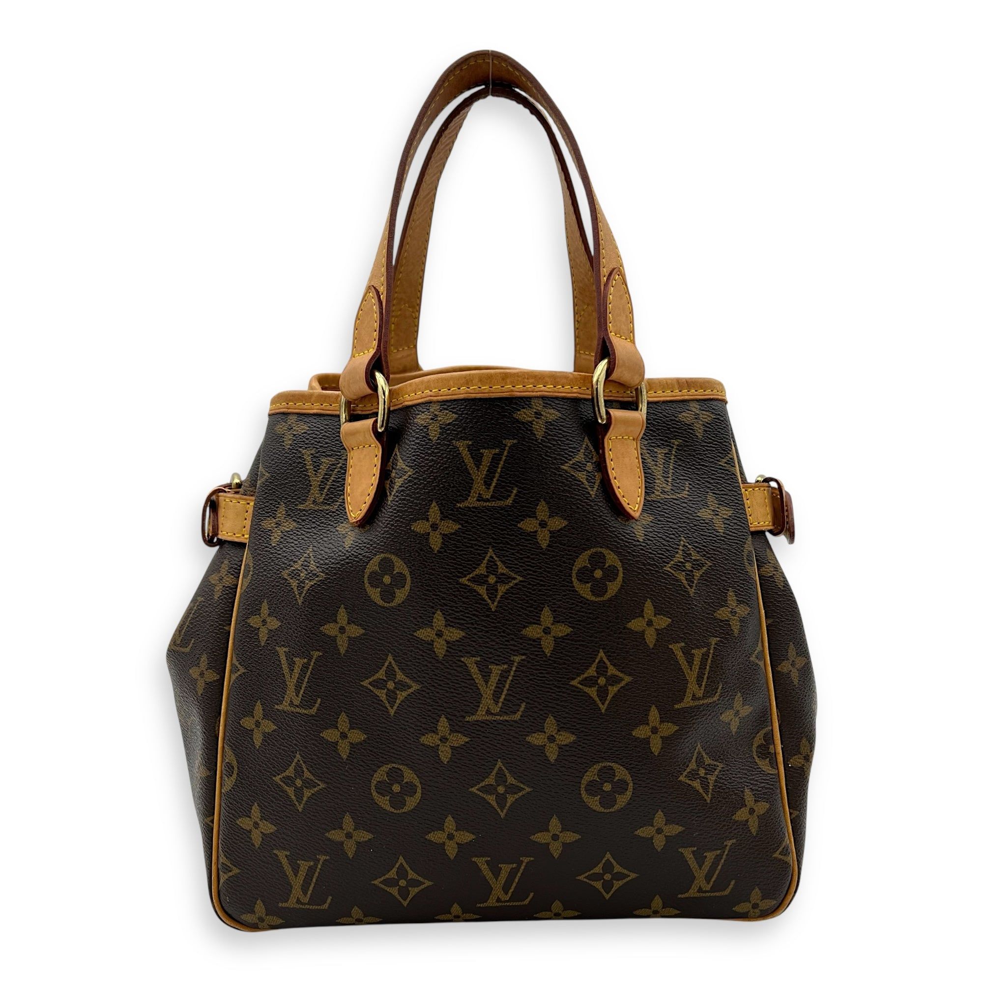 Louis Vuitton Batignolles Top Handle Bag Brown in Monogram Coated Canvas, Gold hardware (Category: Bags & Wallets) located in Singapore. Submitted by carousellluxury (Listing ID 1378413003, Image 1). Description: SKU C2507-006978DT Material Monogram Coated Canvas Color Brown Hardware Gold Strap Not IncludedDimension (L)24cm x (H)22cm x (W)15cm Accessories Dust Bag, Series VI0056 Circa Est 2006 Microchipped FALSE PS: Available for Private-Viewing,
