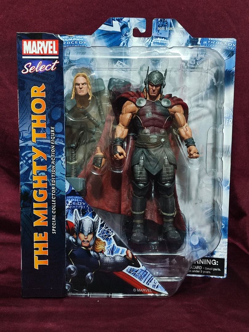 MIGHTY THOR, sealed - Marvel Select Avengers Legends Spinning Hammer (Category: Figurines & Statues) located in Angeles City. Submitted by moretoys4u2024 (Listing ID 1378369541, Image 1). Description: FOR SALE!!! / ON HAND!!! ================= * sealed & brand new * fixed prices * figure's box, packaging, paint and whatnot will be considered as 5 out of 10. ` [SHIPPING / PAYMENT:] =============== * Payment 1st Before Ship Out * via JRS / LBC COP 