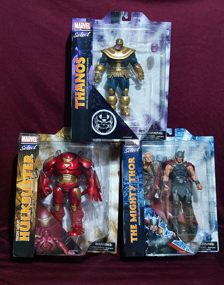 MIGHTY THOR, sealed - Marvel Select Avengers Legends Spinning Hammer (Category: Figurines & Statues) located in Angeles City. Submitted by moretoys4u2024 (Listing ID 1378369541, Image 3). Description: FOR SALE!!! / ON HAND!!! ================= * sealed & brand new * fixed prices * figure's box, packaging, paint and whatnot will be considered as 5 out of 10. ` [SHIPPING / PAYMENT:] =============== * Payment 1st Before Ship Out * via JRS / LBC COP 